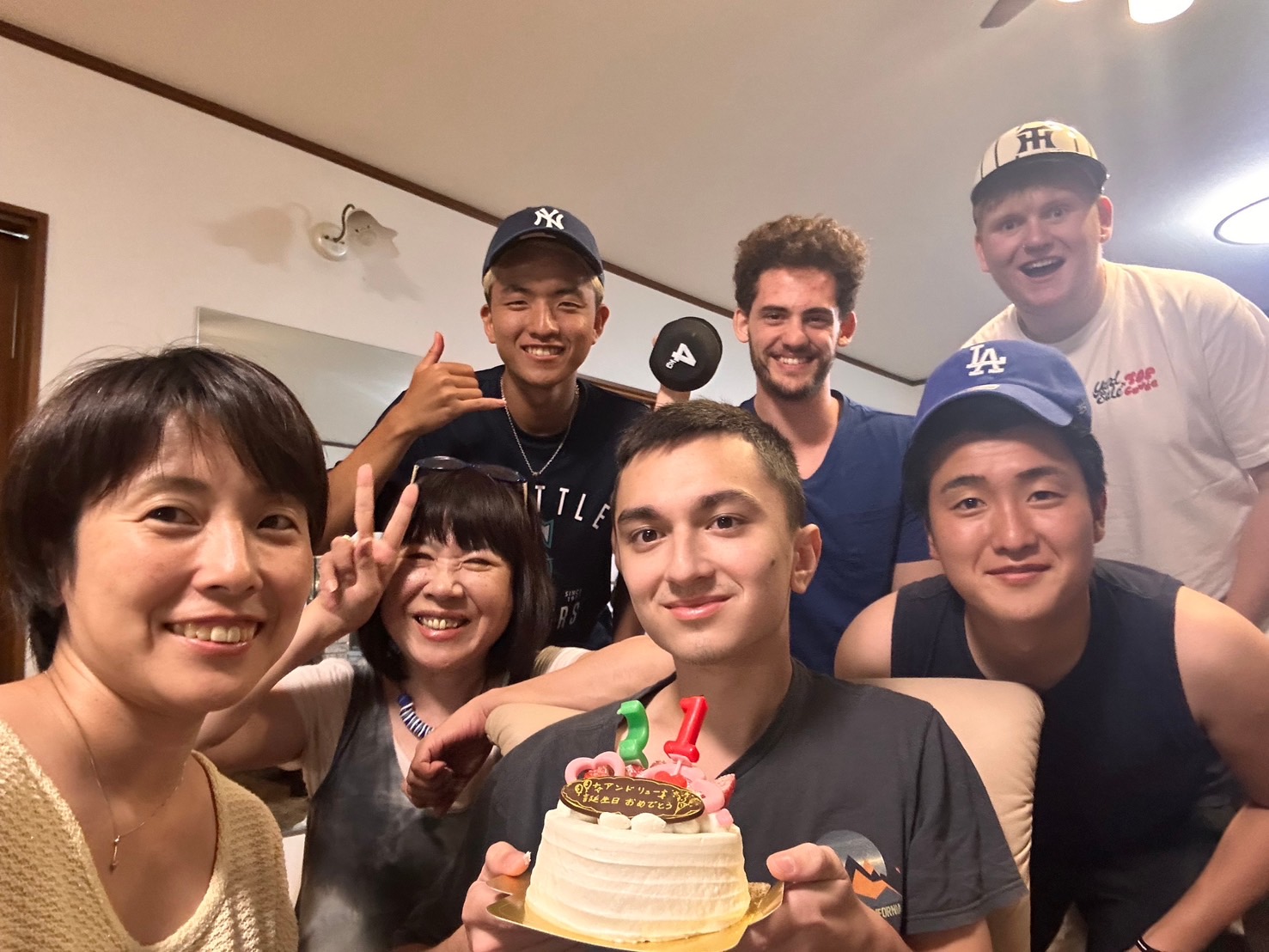 ホームステイの様子